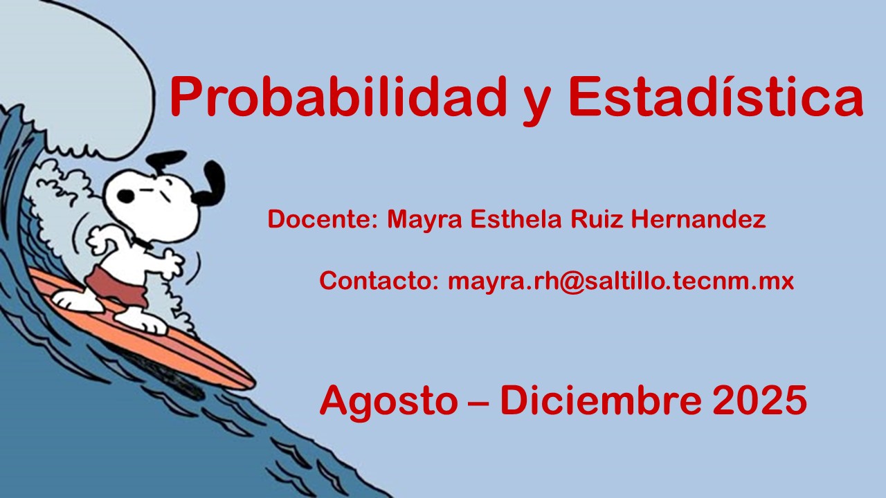 portada de probabilidad y estadística